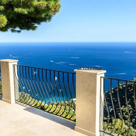 Sea View With Private Secure Parking - 2 アパート ヴィルフランシュ・シュル・メール